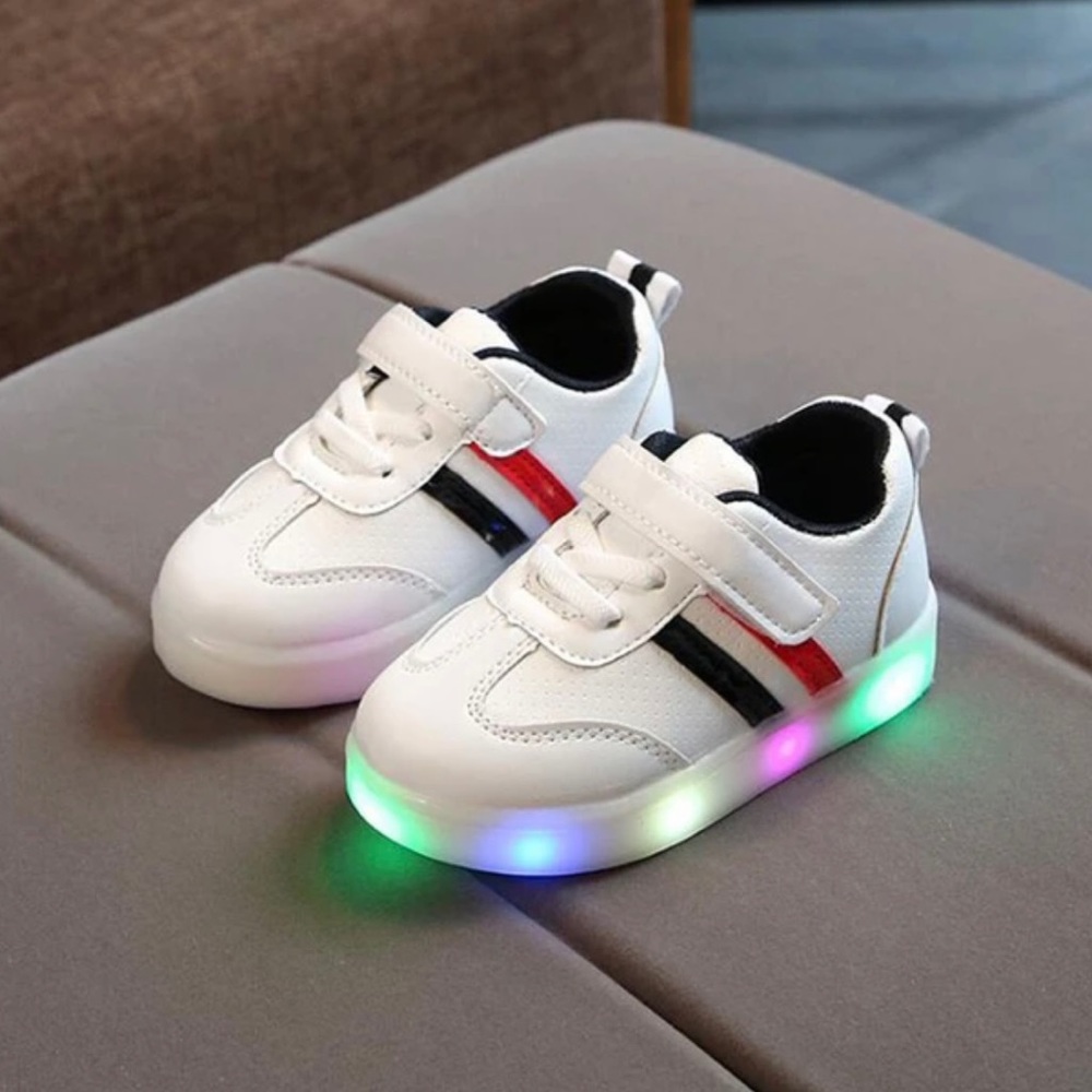 High Quality unisex Girls and boys Kids Led Light shoes